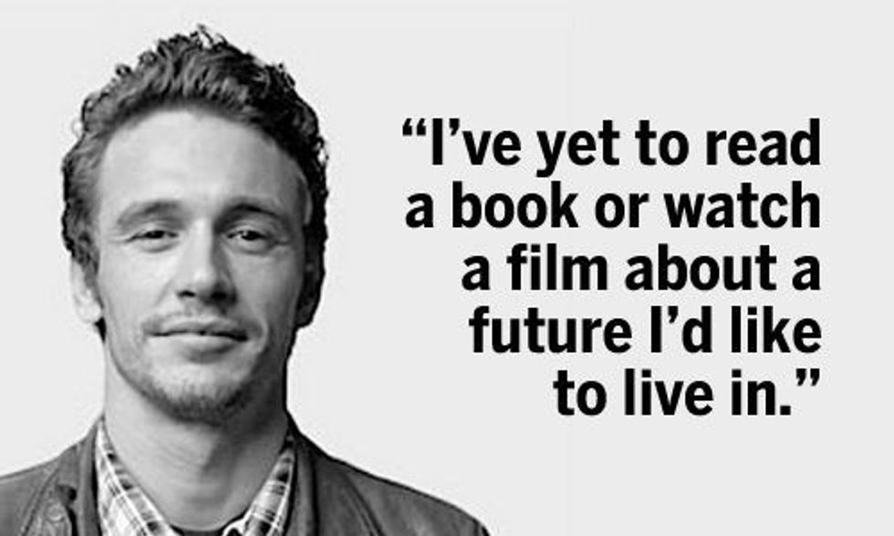 James Franco's Poem on Climate Change: 'I Was Born Into a World'