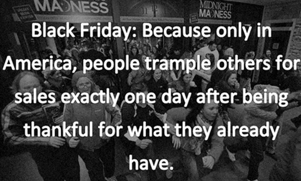 14 Awesome #BlackFridayin3Words Tweets: 'I Can't Even' (My Favorite)