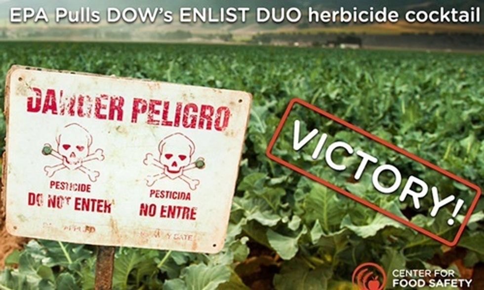 EPA Asks Court to Revoke Approval of New Weed Killer for Genetically Engineered Crops