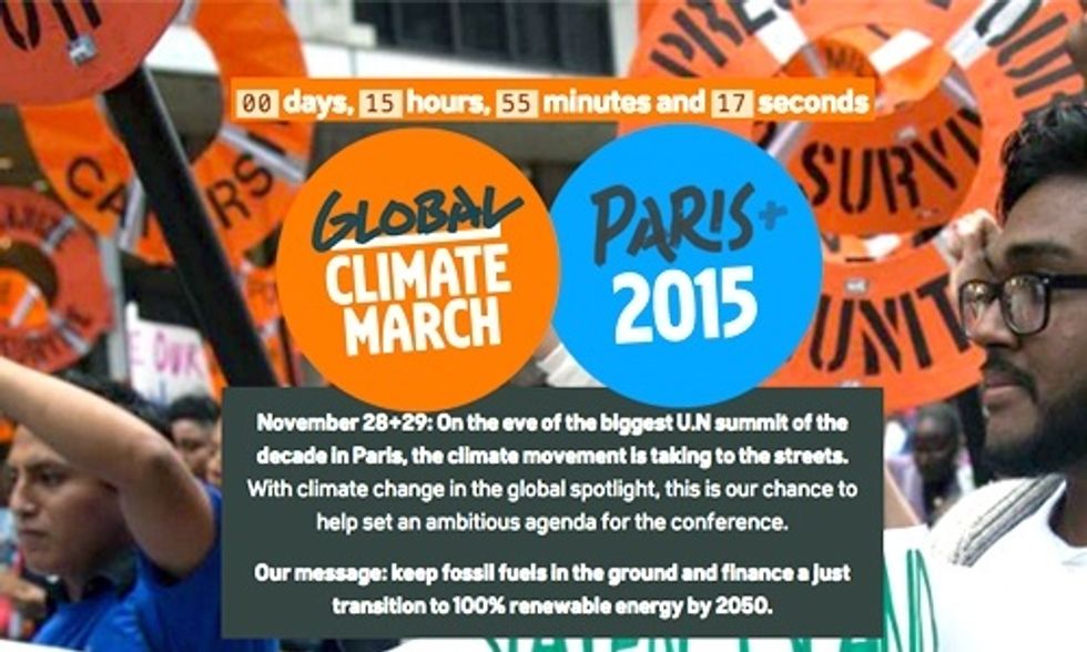The World Takes to the Streets Ahead of Paris Climate Talks