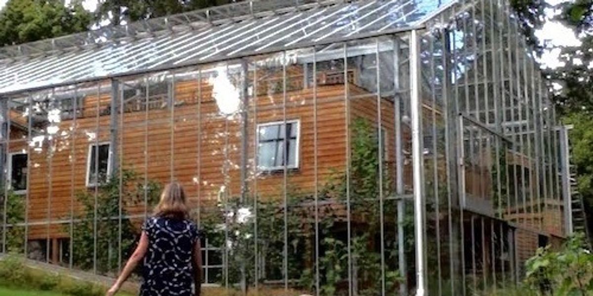 Couple Builds Greenhouse Around Home To Grow Food And Keep Warm Ecowatch