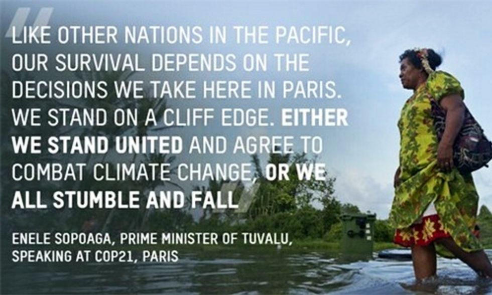 Least to Blame, Hardest Hit: Vulnerable Nations Show Leadership at COP21
