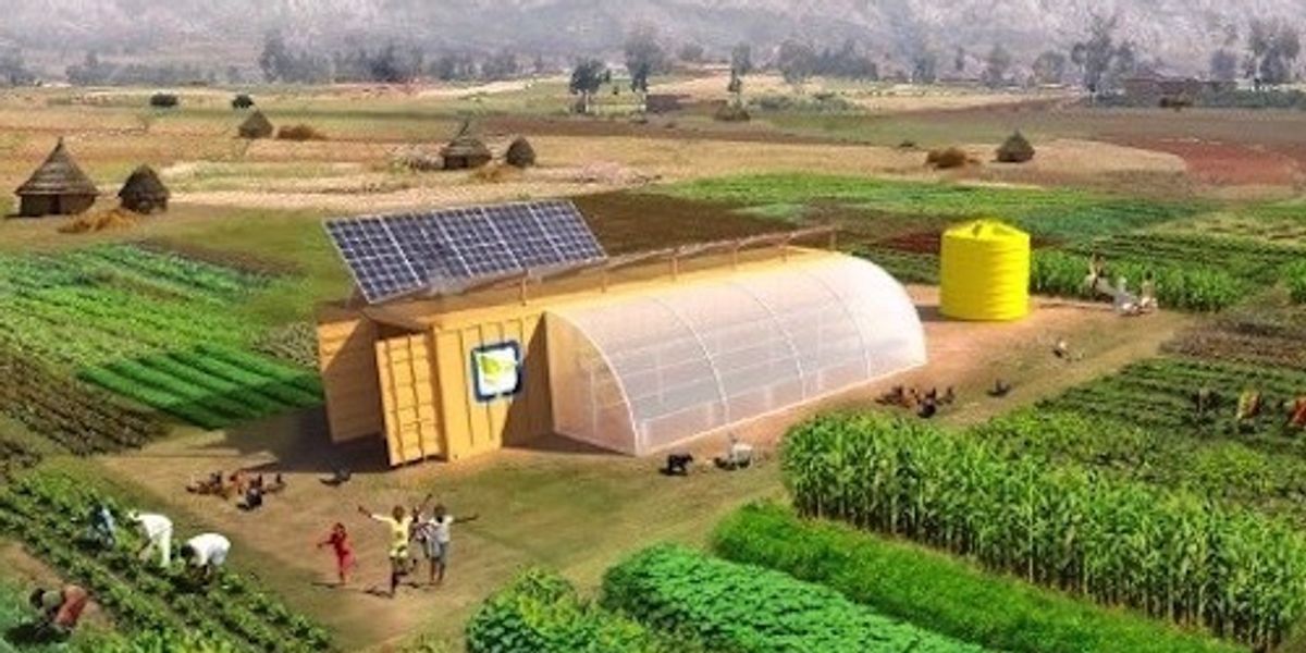 Solar Powered 'Farm from a Box' Everything You Need to Run an OffGrid