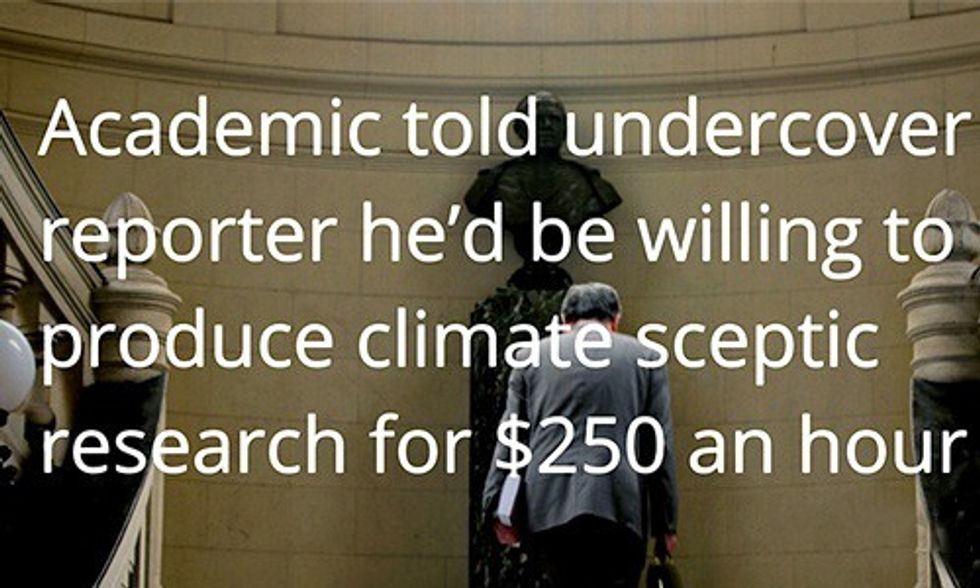 Busted: Academics-for-Hire Exposed for Failing to Disclose Fossil Fuel Funding
