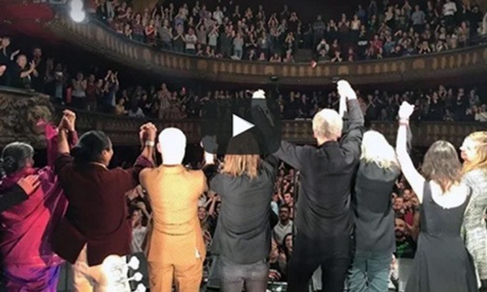 Patti Smith, Thom Yorke and Flea Rock Out at Pathway to Paris Concert