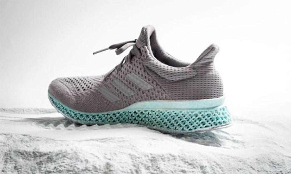 Adidas Unveils 3D-Printed Shoe Made From Plastic Ocean Waste