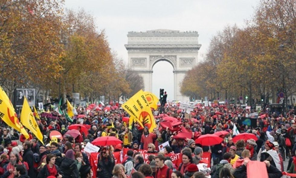 10,000+ Took to the Streets in Paris Pledging Escalated Actions in the Fight for Climate Justice