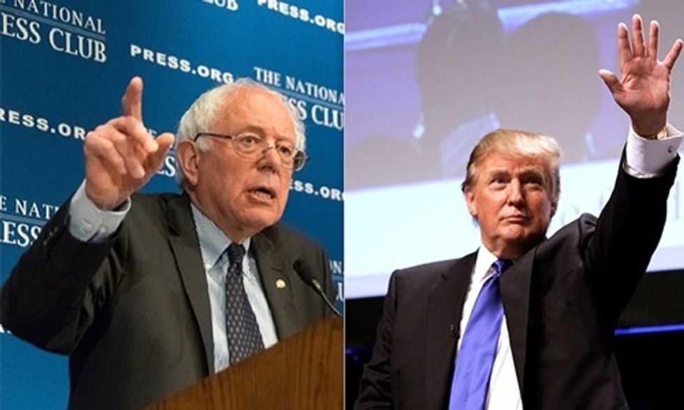 'Bernie Blackout': 81 Media Minutes on Trump = 1 Minute on Sanders