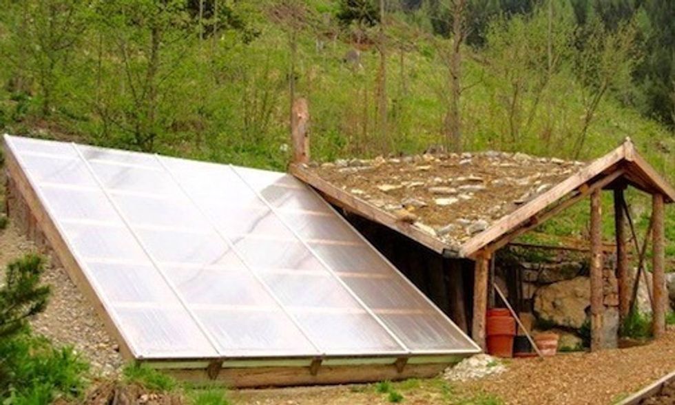 $300 Underground Greenhouse Grows Your Food Year-Round