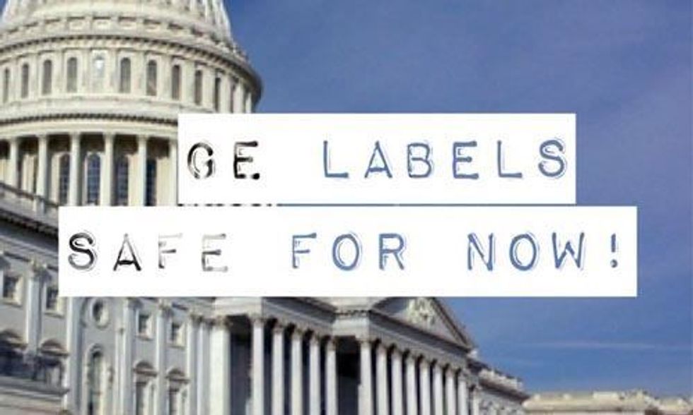 Congress Keeps Anti-GMO Labeling Rider Out of Spending Bill