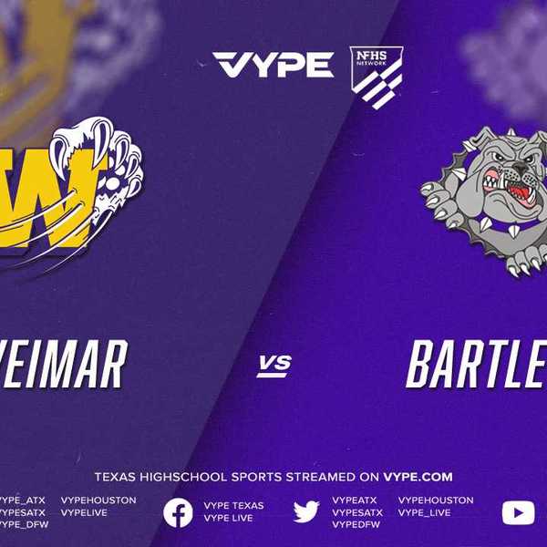 6:30PM | NFHS – 2A D2 Girls Basketball Bi-district: Weimar vs. Bartlett