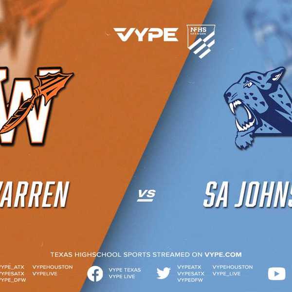 6PM | NFHS - 6A D1 Girls Basketball Bi-district: Warren vs. SA Johnson