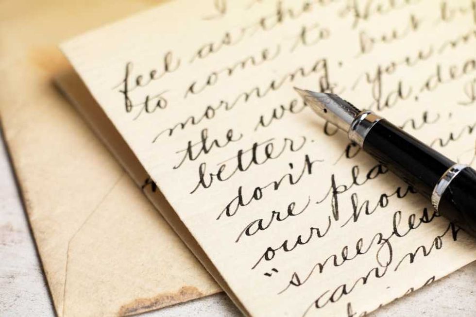 handwriting, writing a letter, secret letter, love letter, secret child