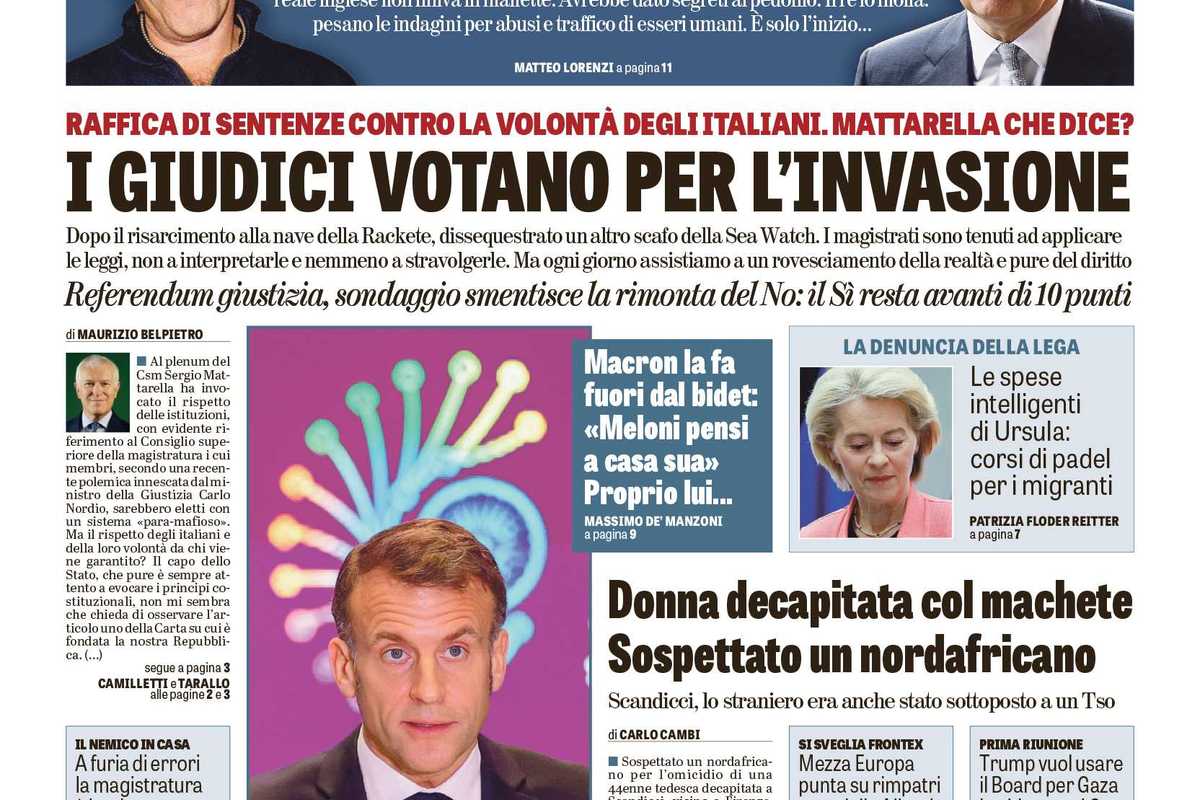 Oggi in edicola