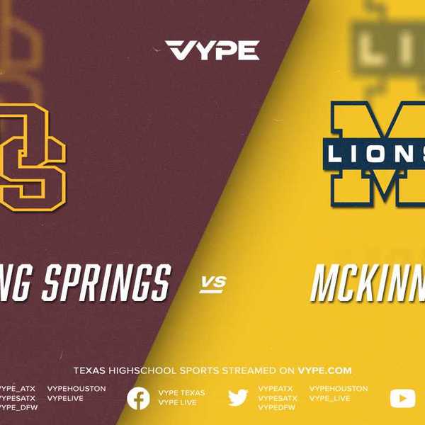 12PM - Boys Lacrosse: Dripping Springs vs. McKinney
