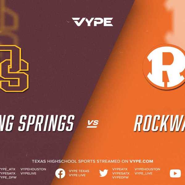 11AM - Boys Lacrosse: Dripping Springs vs. Rockwall