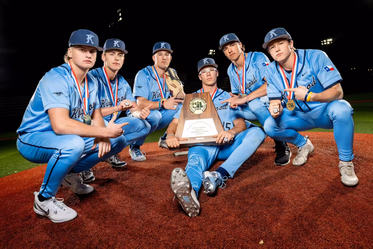 BLUE STREAK: No. 1 Kingwood shows no signs of slowing down in its back-to-back pursuit