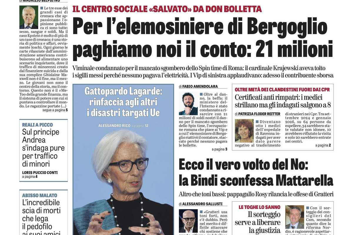 Oggi in edicola