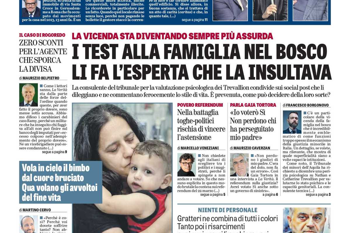Oggi in edicola