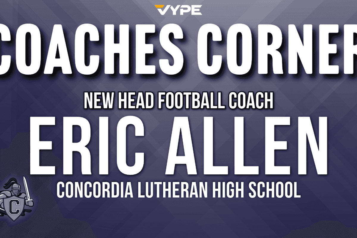 NEXT MAN UP: OC Eric Allen tabbed Concordia Lutheran HFC