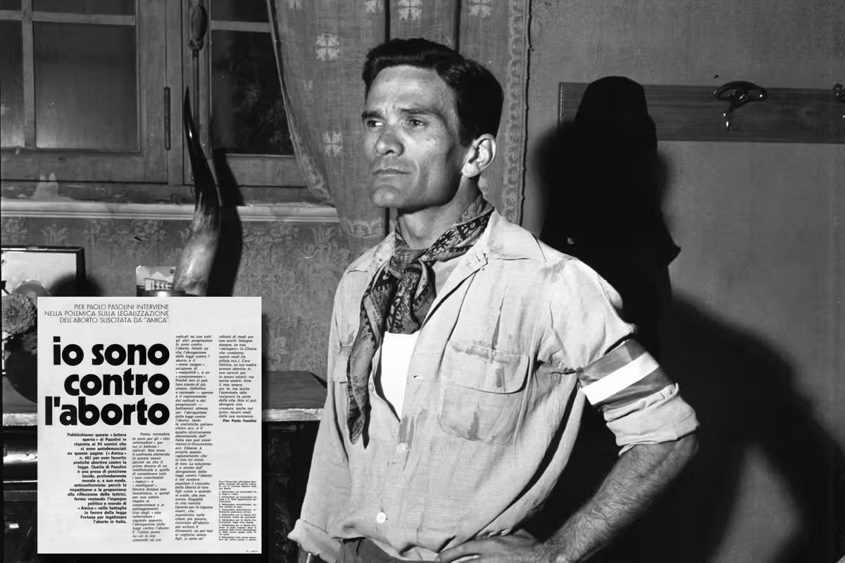 L’articolo dimenticato di Pier Paolo Pasolini contro l’aborto facile. «Non si toglie la vita»