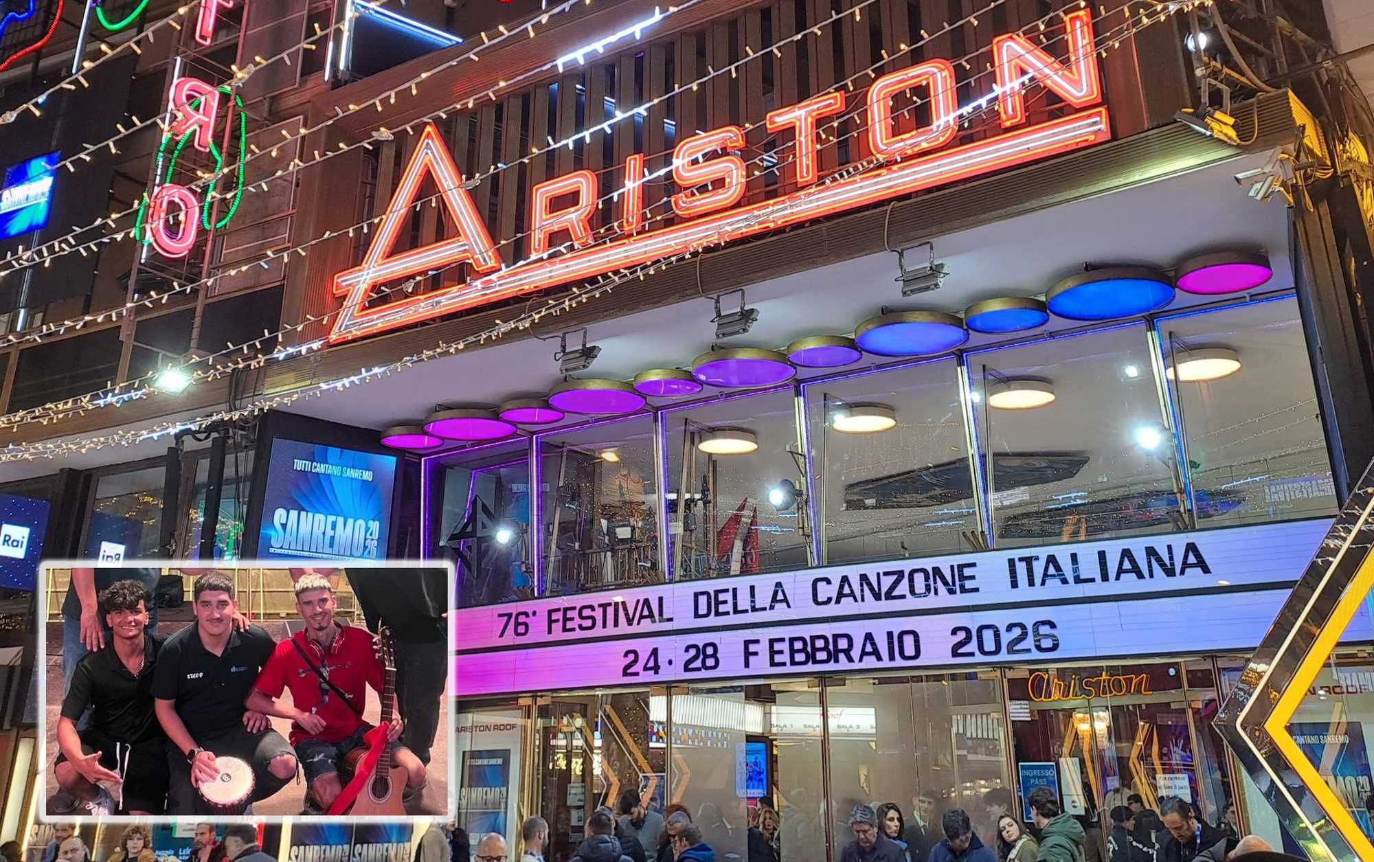 La band di migranti battezza il Festival. E gli italiani pagano i biglietti il 20% in più