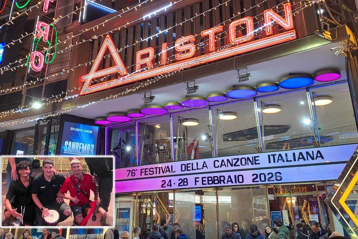 La band di migranti battezza il Festival. E gli italiani pagano i biglietti il 20% in più