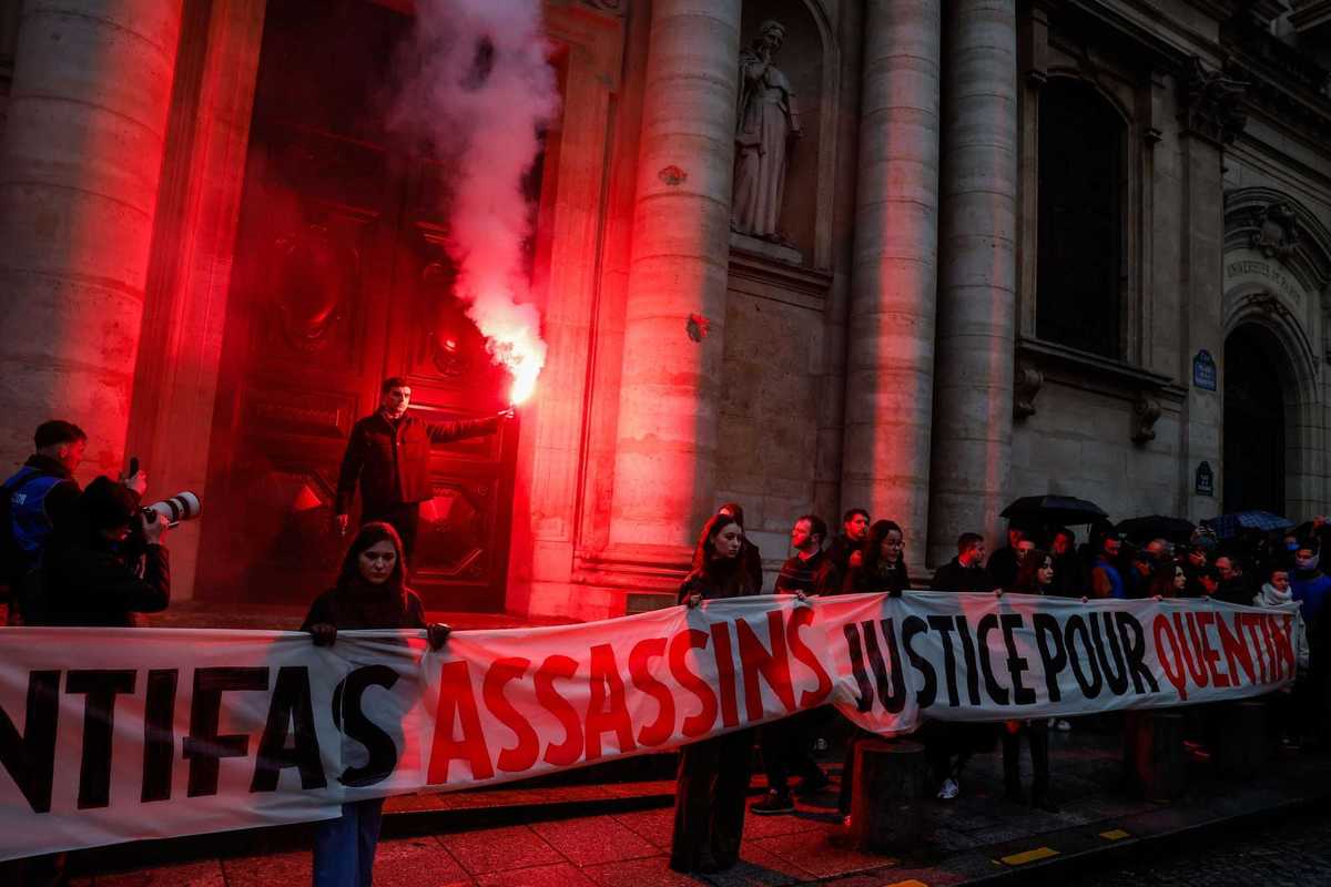 Giovane ucciso dagli antifà, sospettato collaboratore di un deputato di Mélenchon