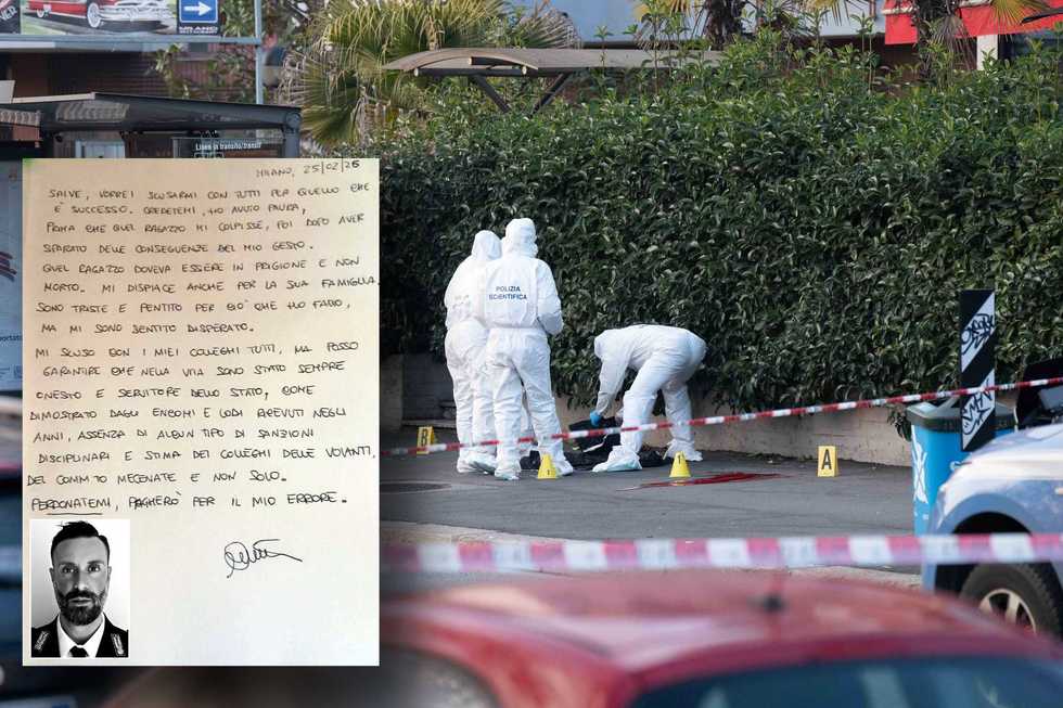 Rogoredo, l’agente chiede perdono