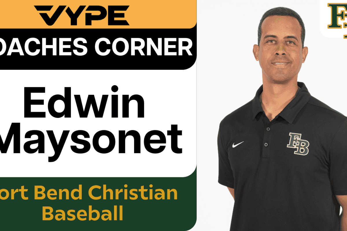VYPE Coaches Corner: Fort Bend Christian Academy Baseball Coach Edwin Maysonet