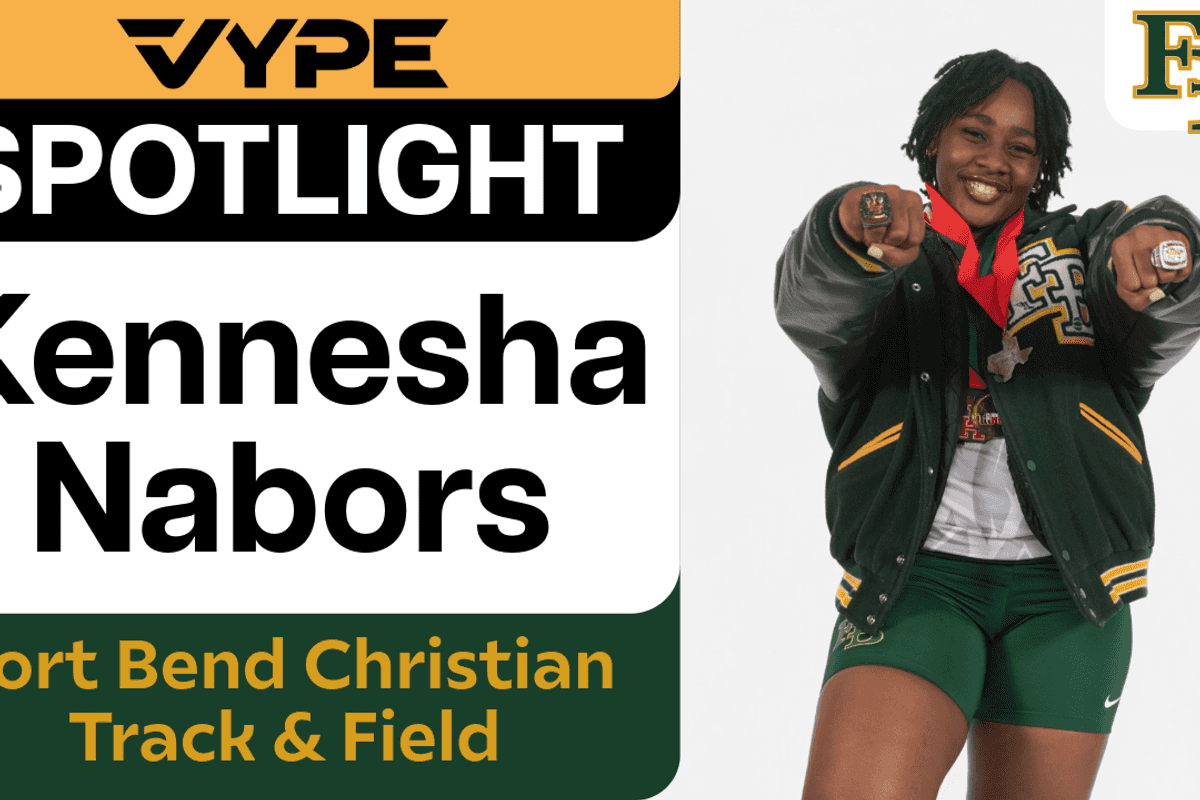 VYPE Spotlight: Kennesha Nabors of Fort Bend Christian Academy Track & Field