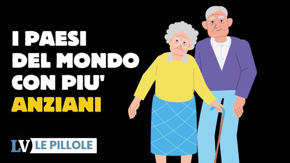 I Paesi del mondo con più anziani
