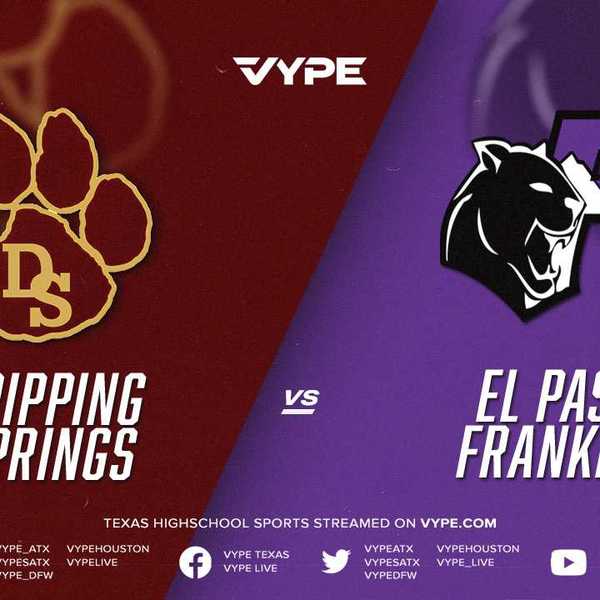 10AM - Baseball: Dripping Springs vs. El Paso Franklin
