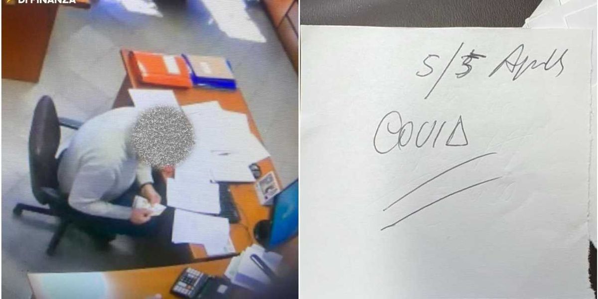 funzionario del tribunale pagava collaboratore con soldi pubblici