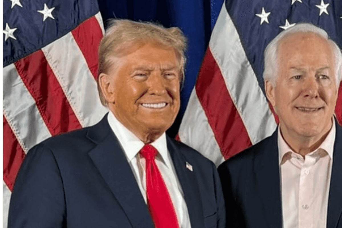 Trump Hardliners Raging Over His Expected Endorsement Of John Cornyn