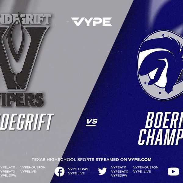 12:30PM - Leander ISD Tournament | Baseball: Vandegrift vs. Boerne Champion