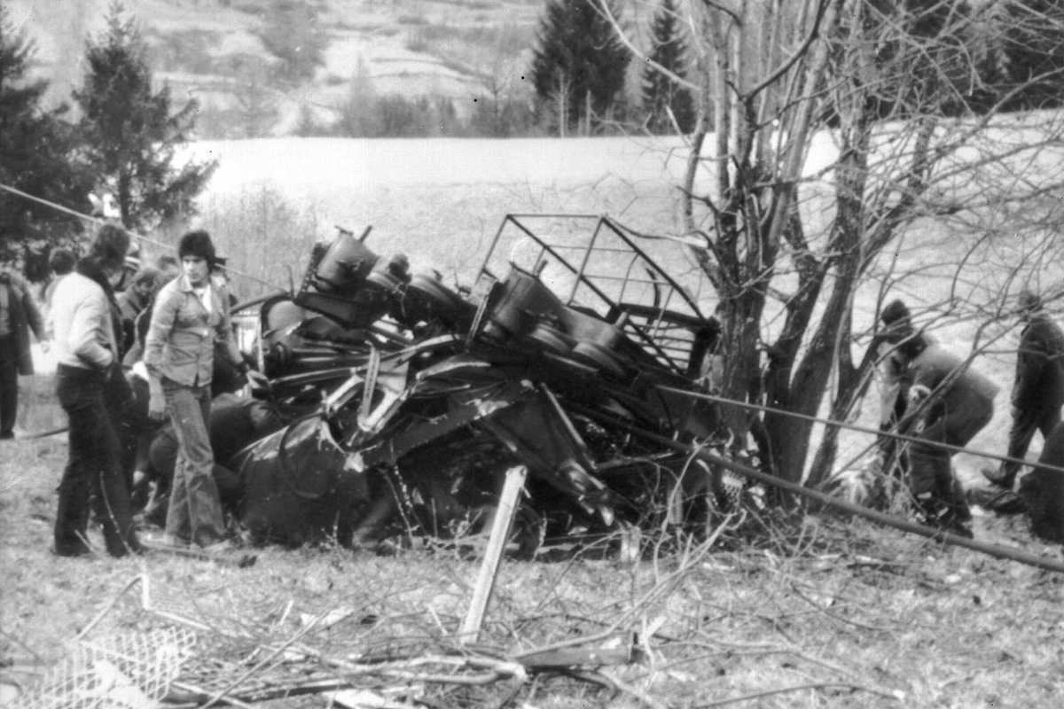incidente funivia cermis 1976