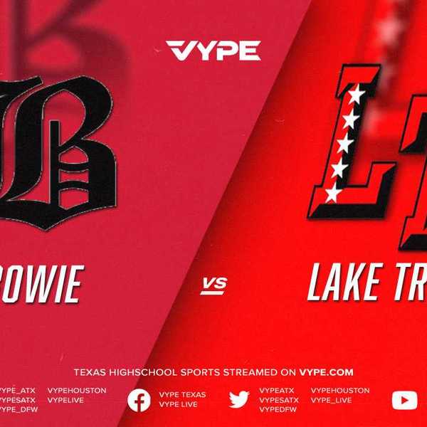 7:30PM - Baseball: Bowie vs. Lake Travis