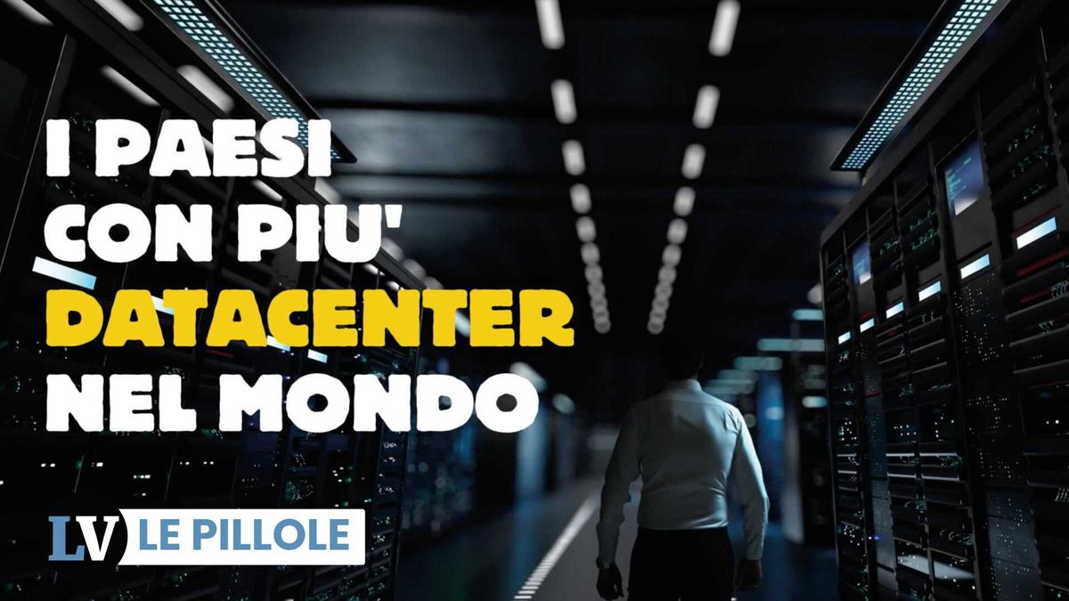 I Paesi con più datacenter nel mondo