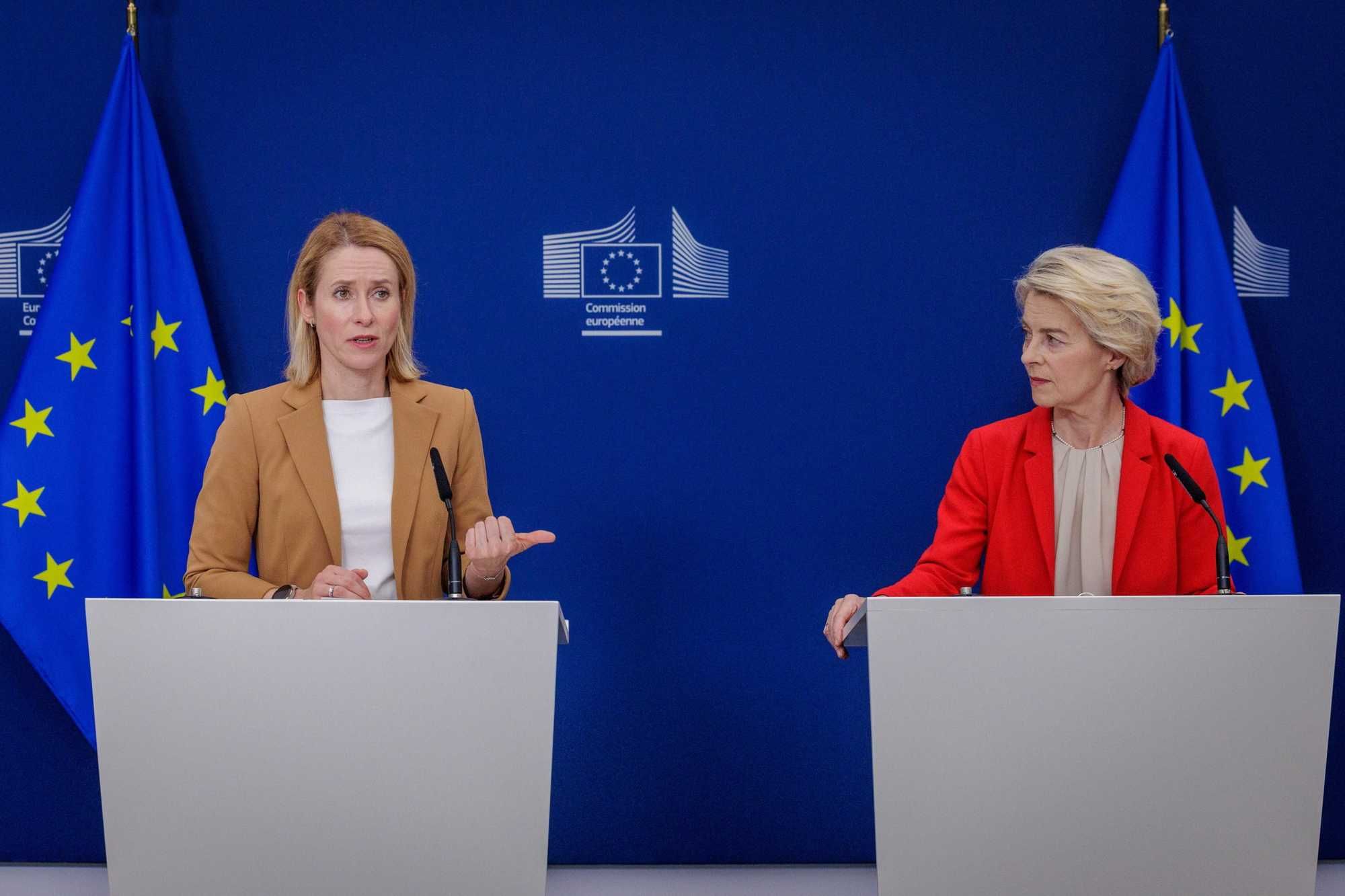 Ursula e Kallas scoprono la realtà: «Regole saltate, l’Ue diventi potenza»