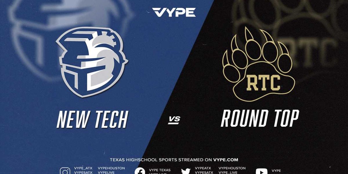 6PM - Baseball: Manor New Tech vs. Round Top - VYPE