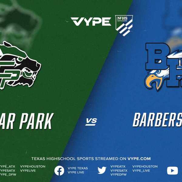 7PM | NFHS – 5A D2 Girls Basketball State Semifinal: Cedar Park vs. Barber Hill
