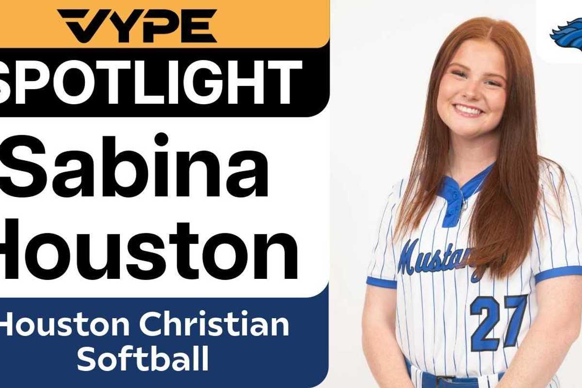 VYPE SPOTLIGHT | Houston Christian Softball Player Sabina Houston