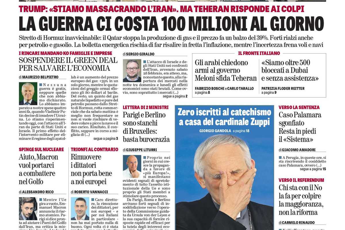 Oggi in edicola