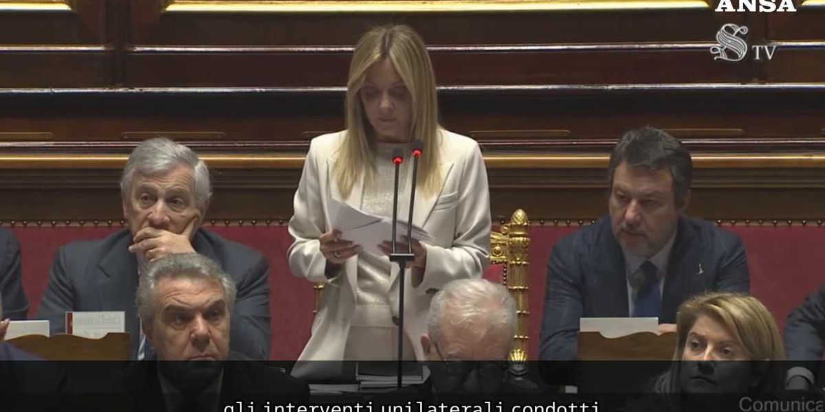 meloni non siamo in guerra e non ci vogliamo entrare da Laverita.info meloni non siamo in guerra e non ci vogliamo entrare