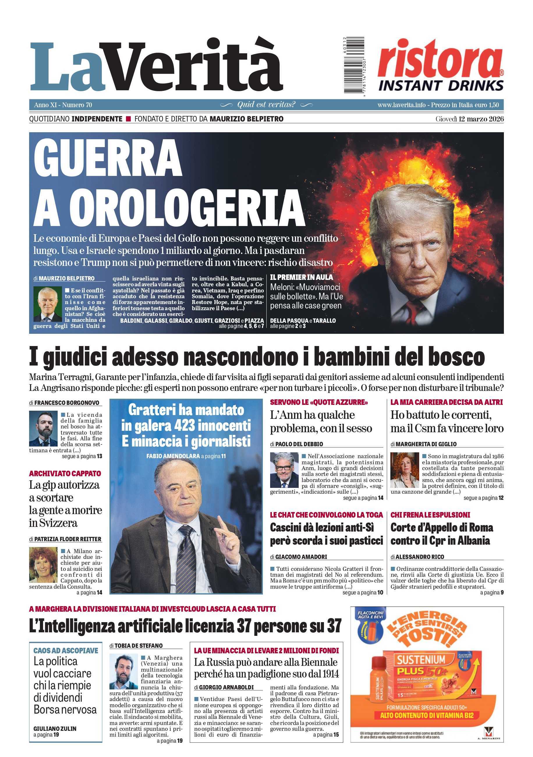 Oggi in edicola