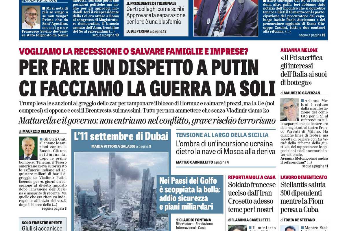 Oggi in edicola