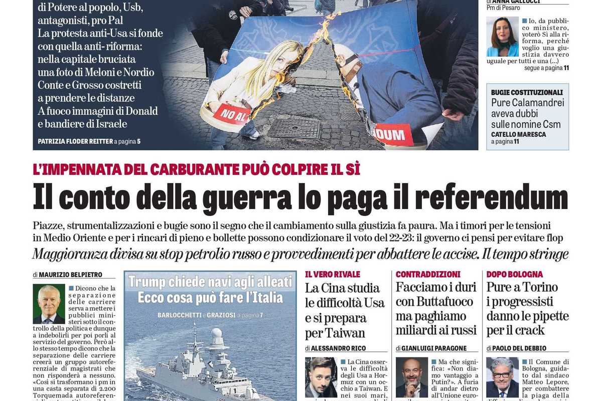 Oggi in edicola
