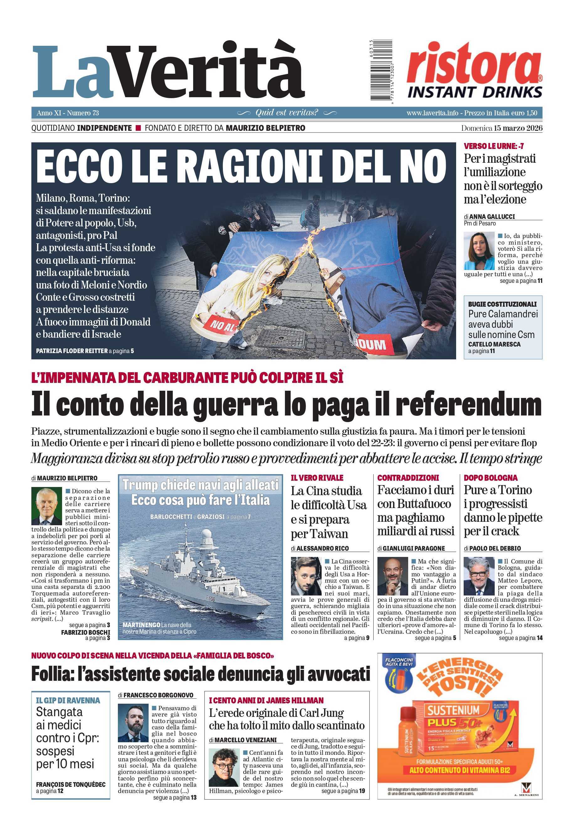 Oggi in edicola