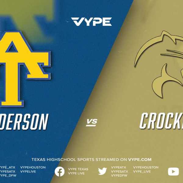 7:30PM - Baseball: Anderson vs. Crockett, Game 2